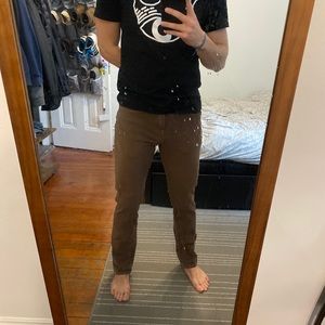 Joe’s Jeans Brown Slim Fit Stretch